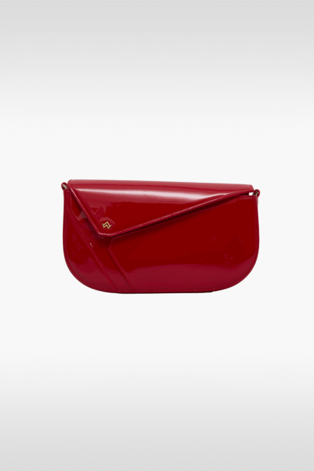 Hit bag vernis Rouge