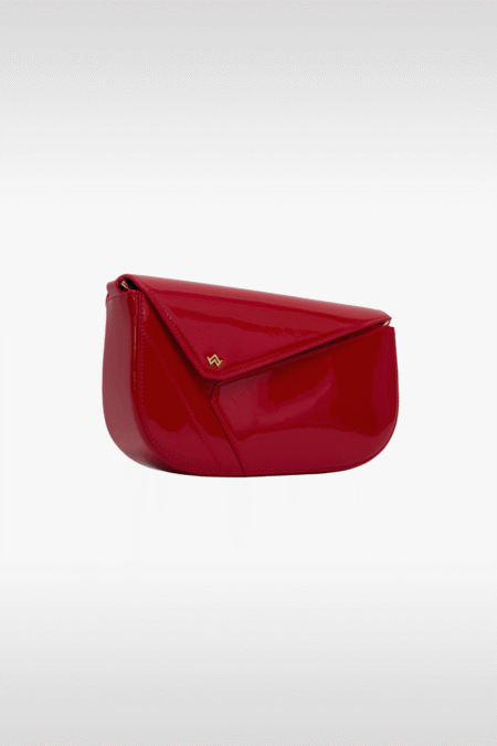 Hit bag vernis Rouge