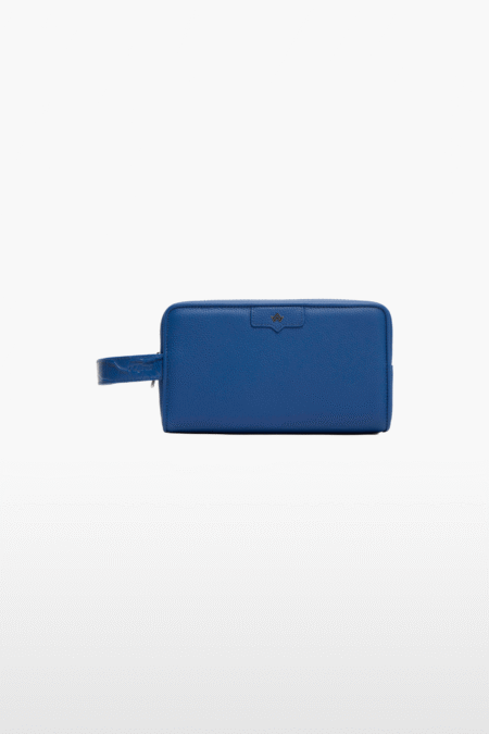 Trousse lisse Bleu