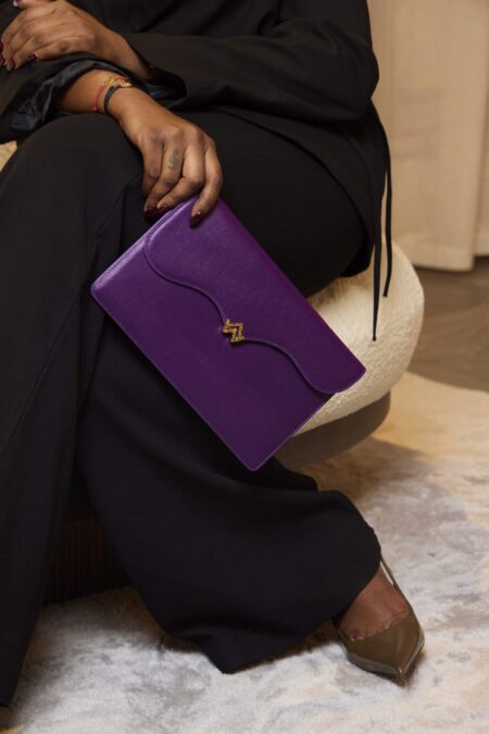Pochette élya Violet