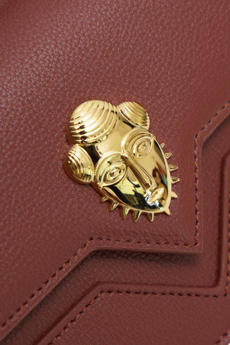 AKAN MINI Marron Cognac
