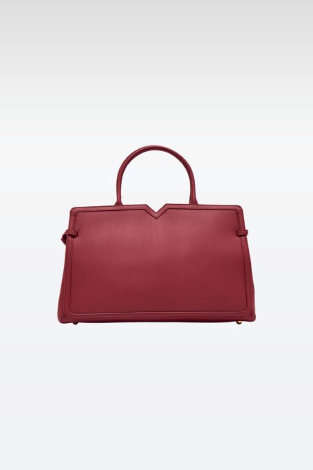Cabas lika Rouge bordeaux