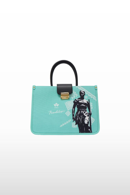 Cabas amazone Vert eau
