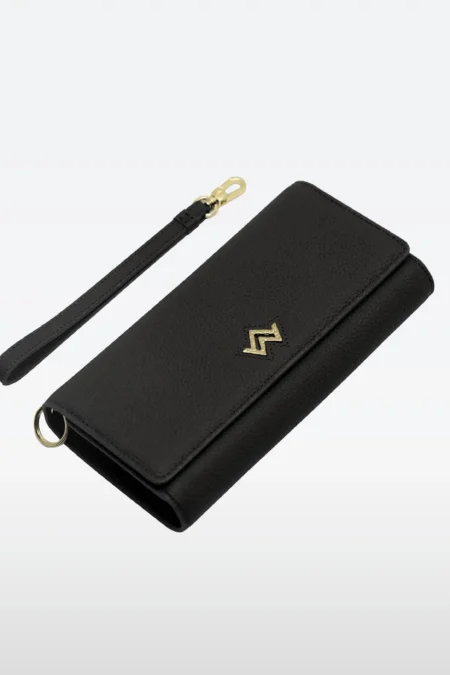 Portefeuille Nadrey grainé Noir