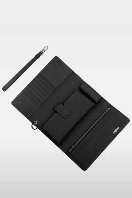 Portefeuille Nadrey grainé Noir