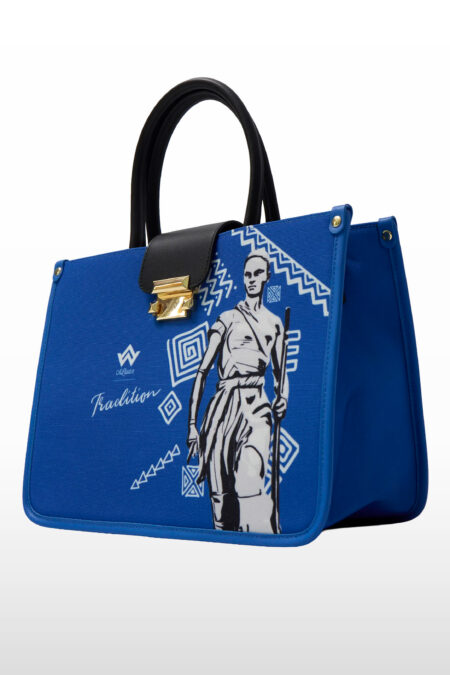 Cabas amazone Bleu