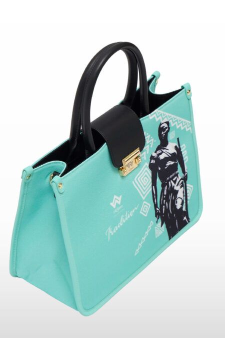 Cabas amazone Vert eau
