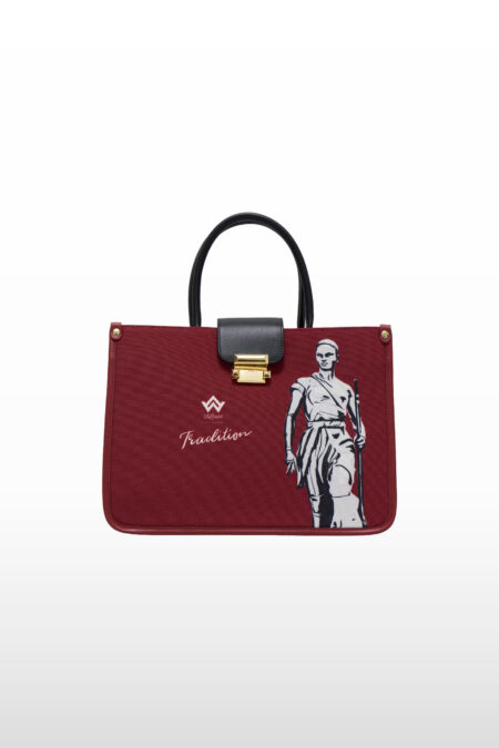 Cabas amazone Rouge bordeaux