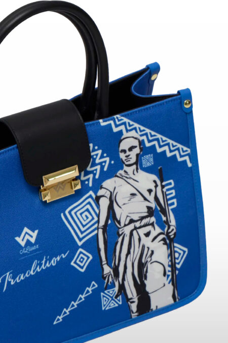 Cabas amazone Bleu