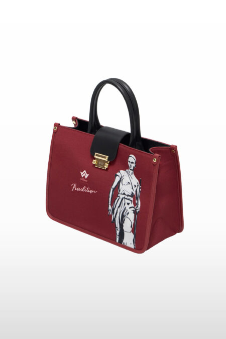 Cabas amazone Rouge bordeaux