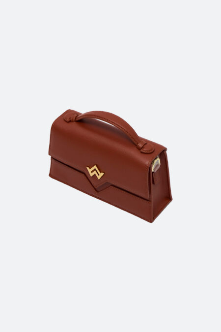 Akan mini Marron cognac W