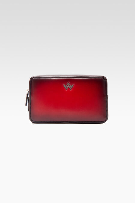 Pochette patiné Rouge