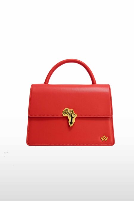 Femme africaine Rouge