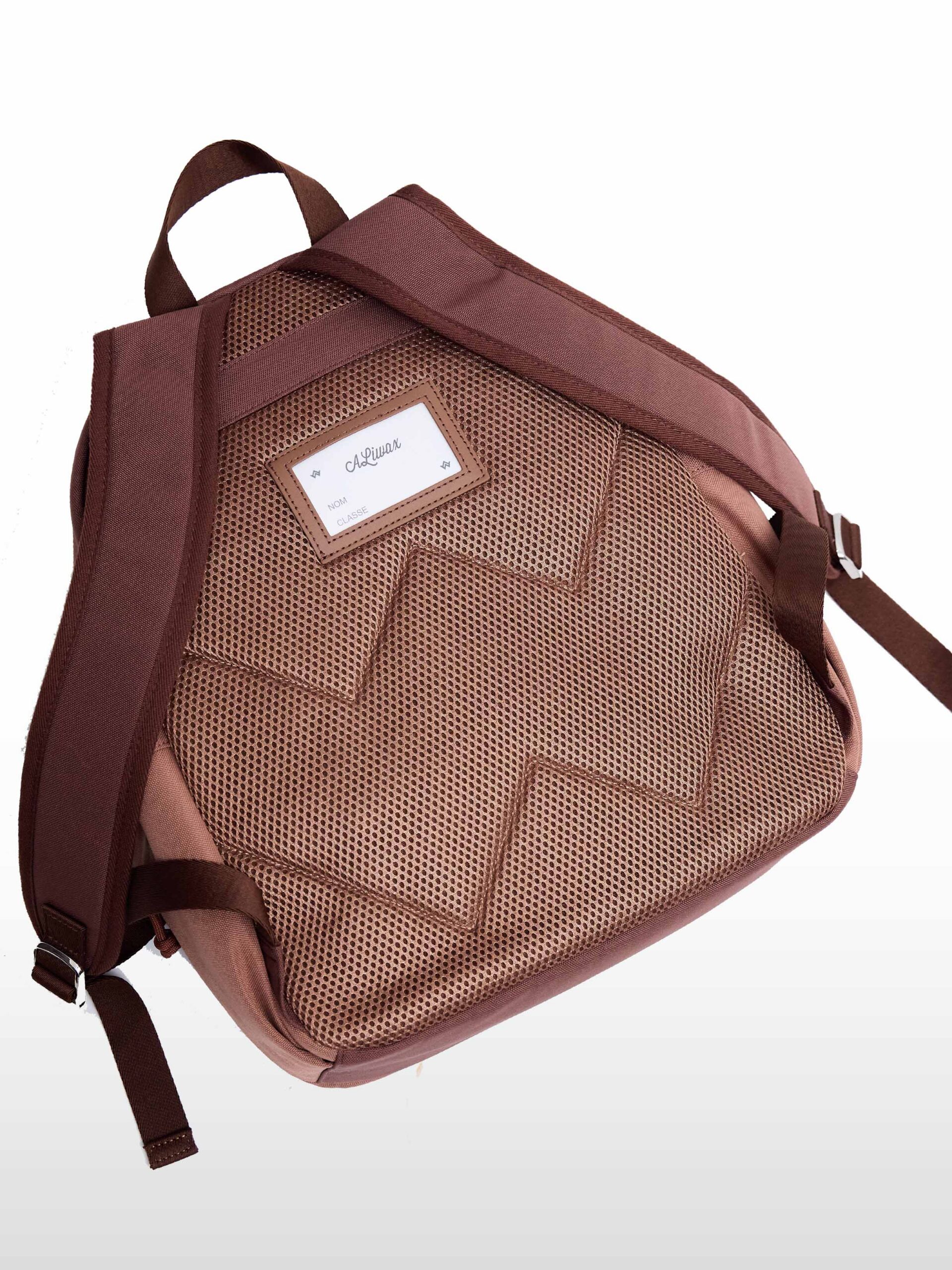 Précommande Sac à dos Préscolaire JH&Eliya Marron - Image 3