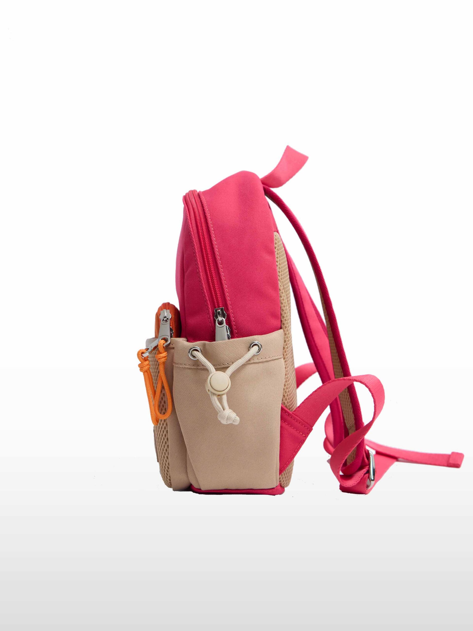 Précommande Sac à dos préscolaire JH&ELIYA rose-marron-orange - Image 4