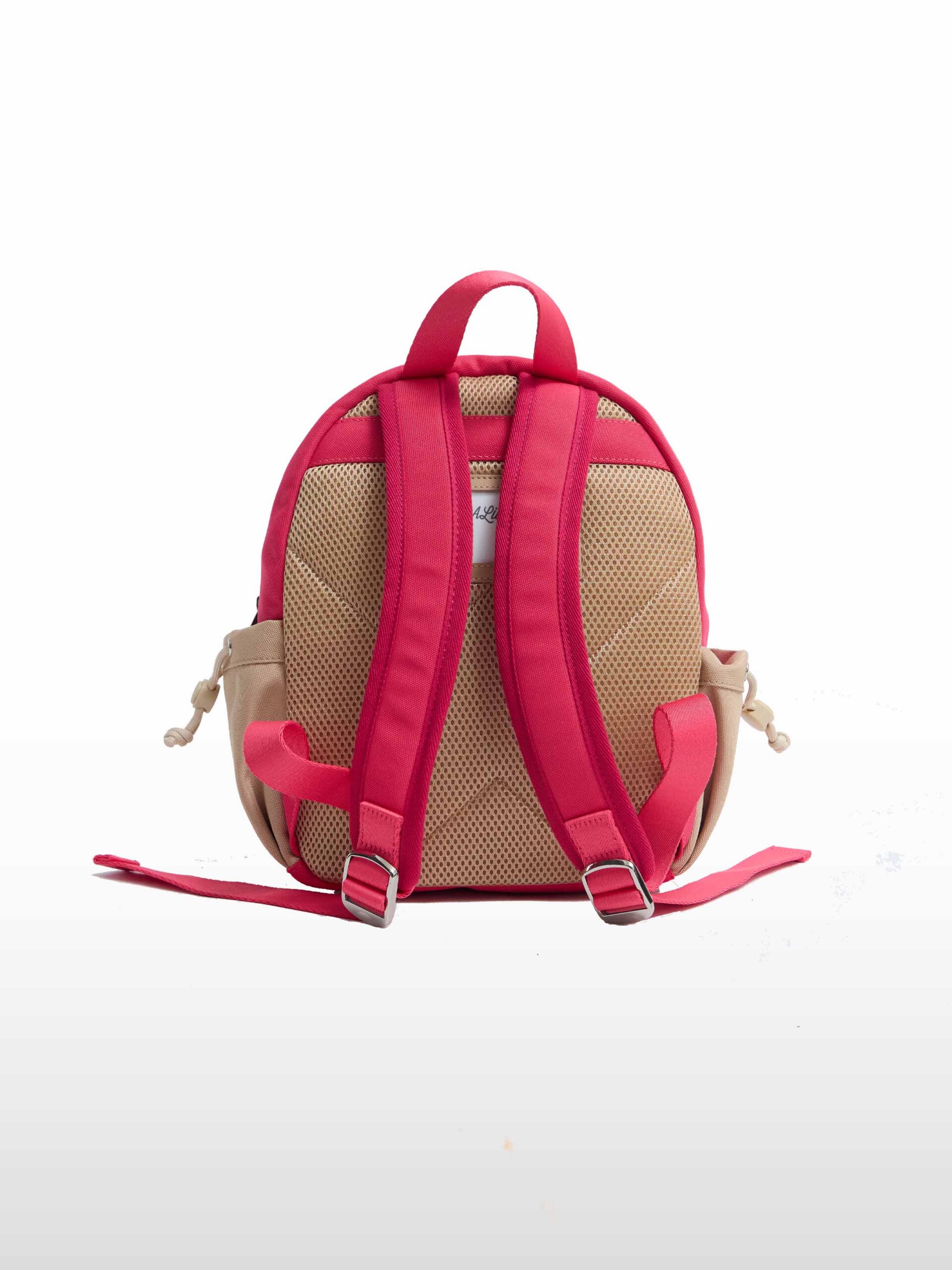Précommande Sac à dos préscolaire JH&ELIYA rose-marron-orange - Image 2