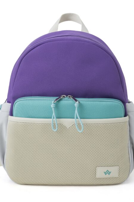 Précommande Sac à dos Secondaire JH&Eliya Bleu-Violet