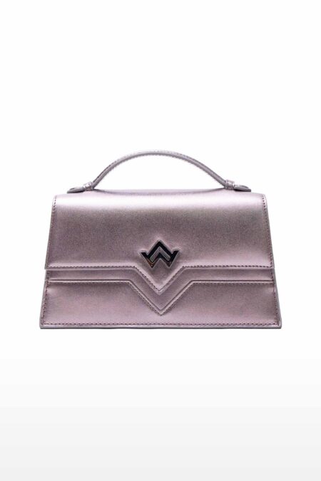 Akan mini W Gris-violacé satiné